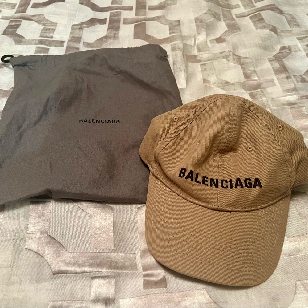 Balenciaga Logo Embroidered Baseball Cap BRAND NEW w/ Dustbag